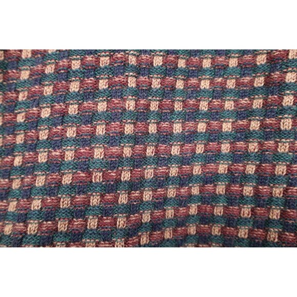 Vintage '80s Tricots St. Raphael Mens Merino Wool Sweater Striped Pattern Medium - Picture 9 of 11